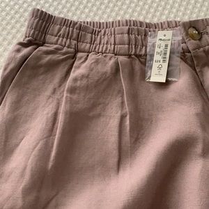Madewell Linen Track Trousers